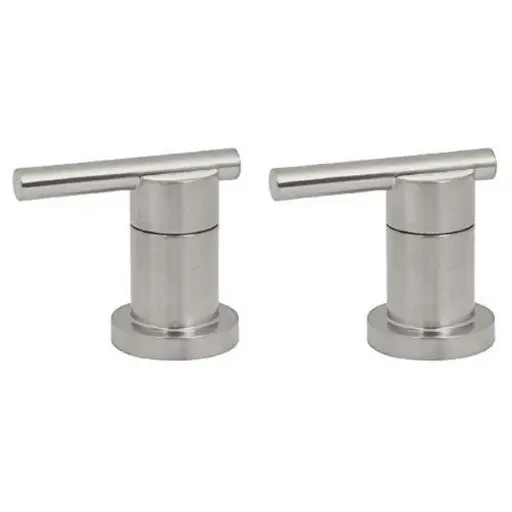 [ELMM-01N] Jgo.2 manerales p/lavabo, taladros separados, satÌn, Element