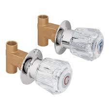 [E-652A] Juego 2 llaves empotrar, regadera, soldables, acrÌlico,Basic