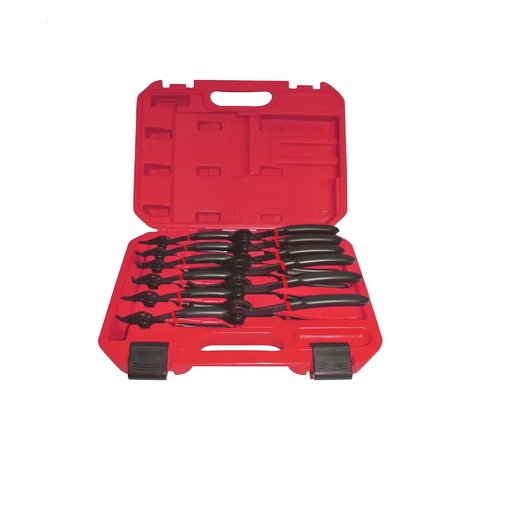 [360B] Juego de 12 pinzas para anillos de retención