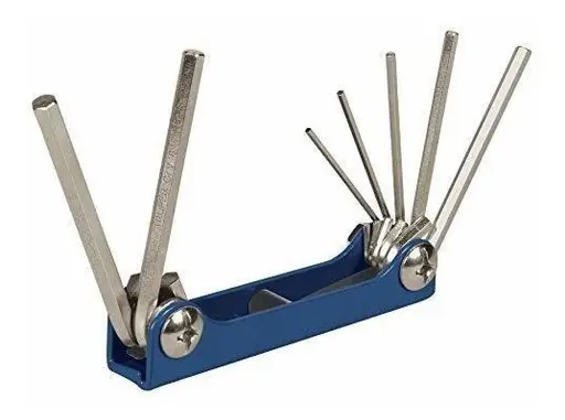 [ALL-7M] Juego de 7 llaves Allen, tipo navaja, milimÈtricas