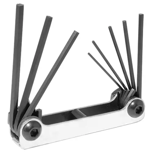 [4992] Juego de 8 llaves hexagonales tipo navaja 0.05-5/32"