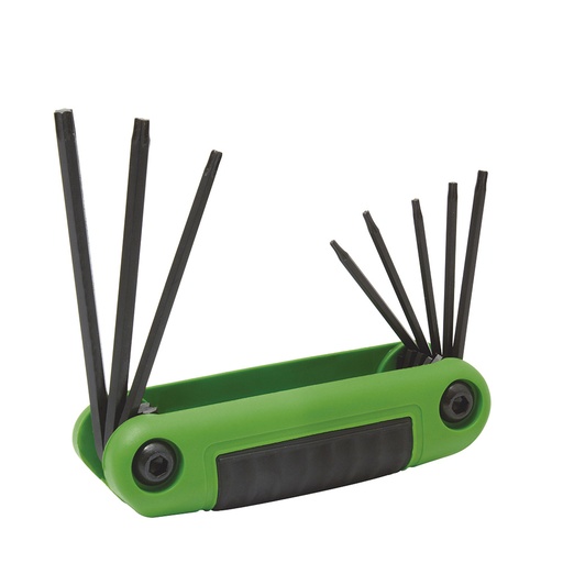 [4976TX] Juego de 8 llaves Torx® tipo navaja T6-T25