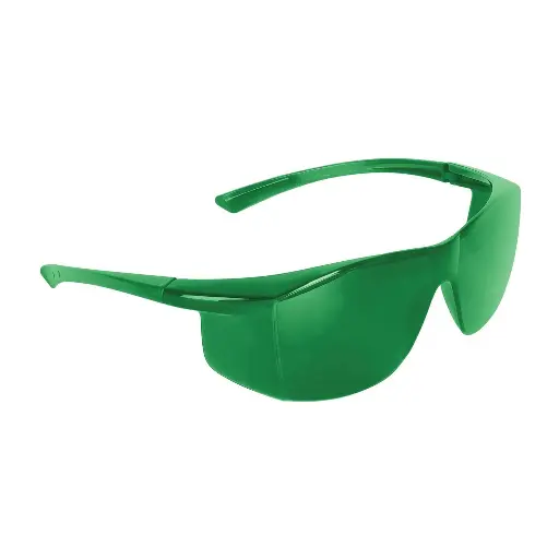 [LEN-LS5] Lentes de seguridad, mica verde, Ultralite