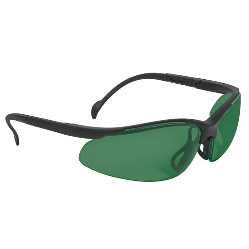 [LEDE-S5] Lentes de seguridad, mica verde, Vision