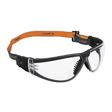 [LEDE-ST-R] Lentes de seguridad, transparente con banda el·stica, Active