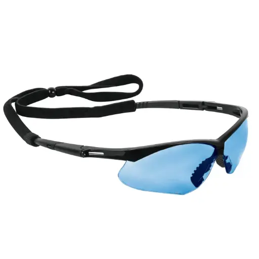 [LESP-SZ] Lentes mica azul antiempaÒo con sujeta lentes, Sport