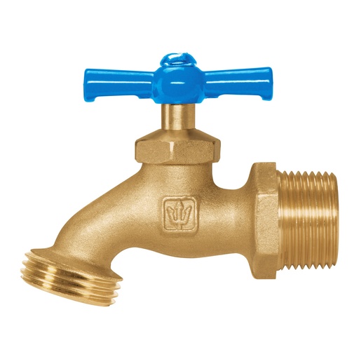 [LLJ-180] Llave para manguera, de latÛn, 180 gr, entrada 3/4', Foset