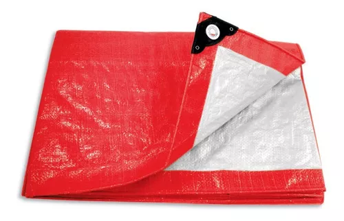 [LP-34R] Lona 3 x 4 m, roja, Pretul