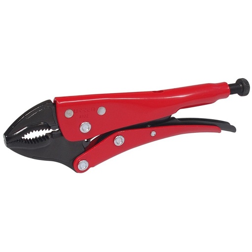 [4072] Pinza de presión quijada curva 7" uso pesado