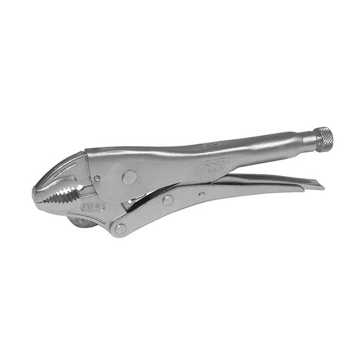 [293WR] Pinza de presión quijada curva con corta alambre 5" uso industrial