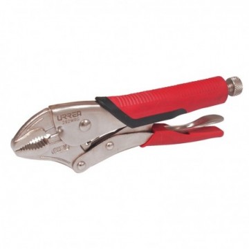 [292WRG] Pinza de presión quijada curva mango bimaterial 10"