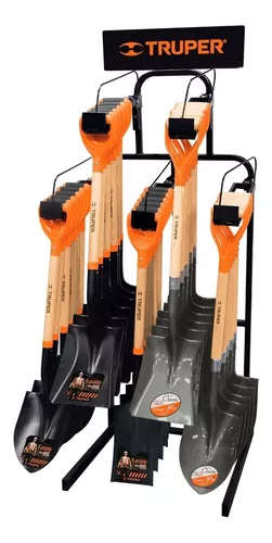 [R-PYP] Rack para palas con mango 'Y' de pared para 30 piezas