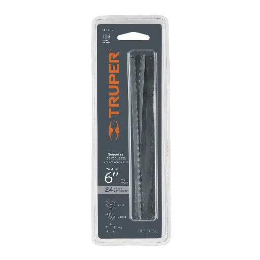 [REP-AJ-6] Repuesto de segueta para arco AJ-6, blister con 5 pzas