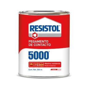 [RESISTOL 5000 4L] RESISTOL 5000 Pegamento De Contacto 4 Lt (1 Gal) Base Solvente Color Amarillo