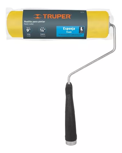 [ROPI-910E] Rodillo para pintar, felpa 9 x 3/8', lisa de esponja