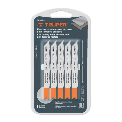 [ST-119-BO] Segueta caladora,cortes curvos madera,zanco t,12dpp,5 pzas