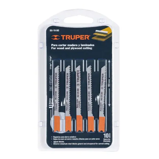 [SU-19-BO] Segueta caladora,cortes curvos madera,zanco u,14dpp,5 pzas