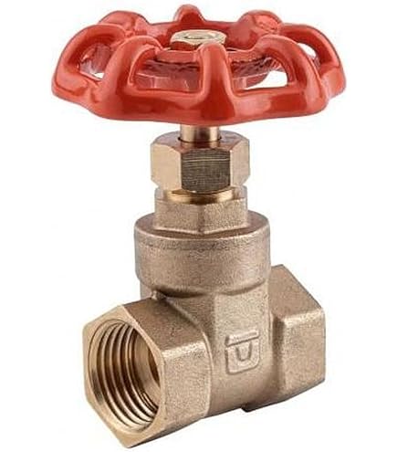 [.19]  VALVULA DE COMPUERTA ROSCABLE FAB. LATON, PRE. DE TRABAJO 200 PS/WOG, TEMP. DE TRAB. DE -20 A 110 GRADOS CELCIUS ROSCA NPT 3/4 