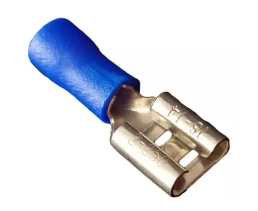 0969007648 teminal faston hembra 6.6mmc/funda azul  cal. 14-16