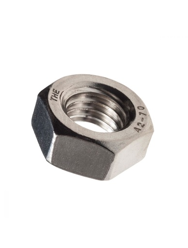 02-041-10 TUERCA HEXAGONAL T304 INOXIDABLE MM P1.50 10