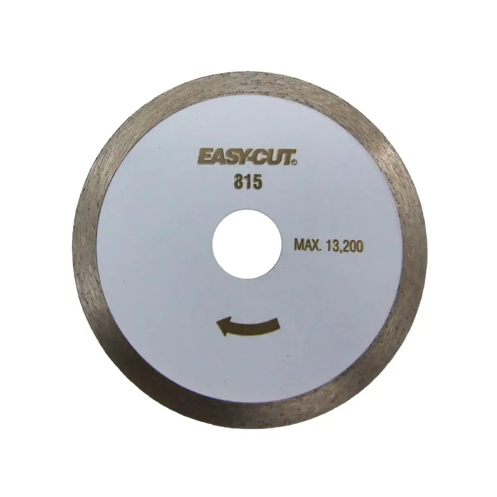 DISCO DE DIAMANTE RIN CONTINUO CON DESAHOGOS P/ CORTE DE PORCELANATO BLANCO 4.1/2"X0.05"X7/8"                                    815  AUSTROMEX
