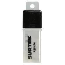 REPUESTO PARA CUTTER CUCHILLA CORTA  (10 PZAS) REPNF6  SURTEK 