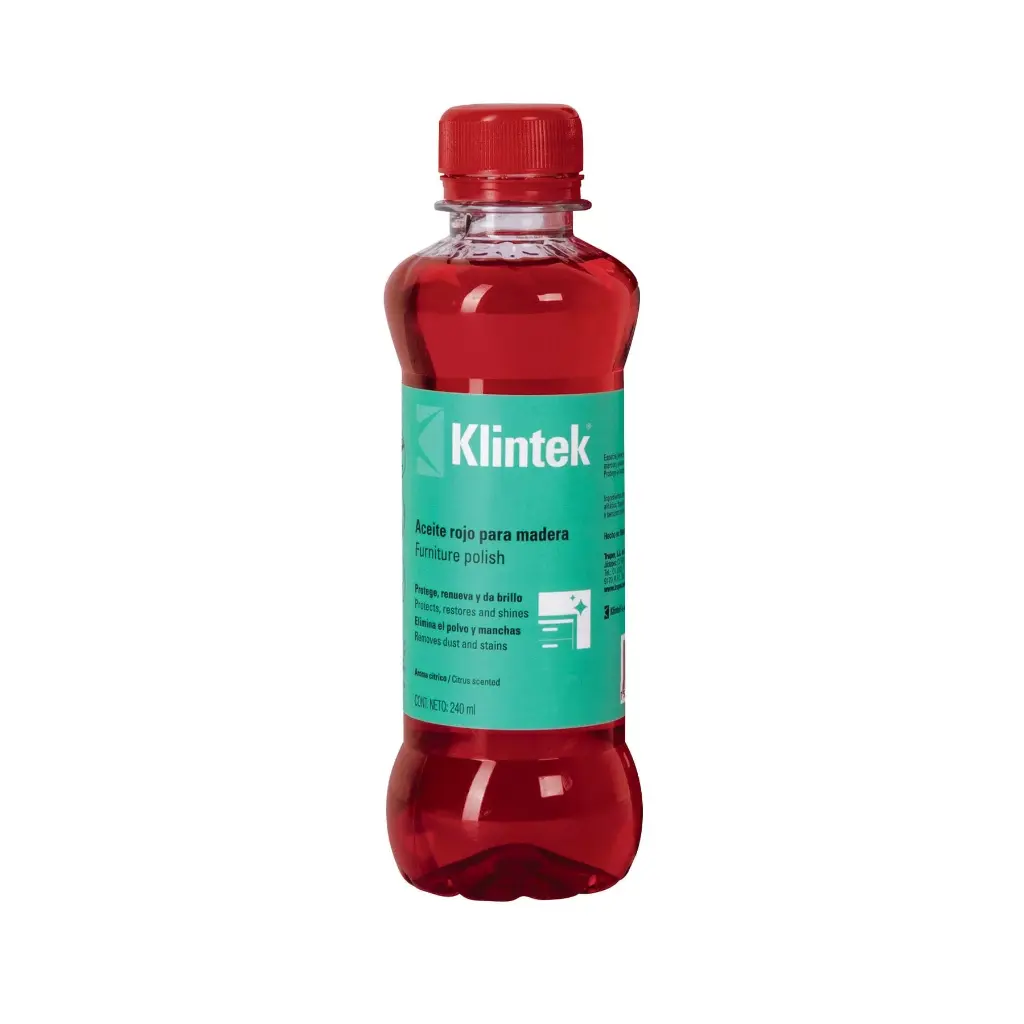 ACEITE ROJO PARA MUEBLES                           57070  KLINTEK