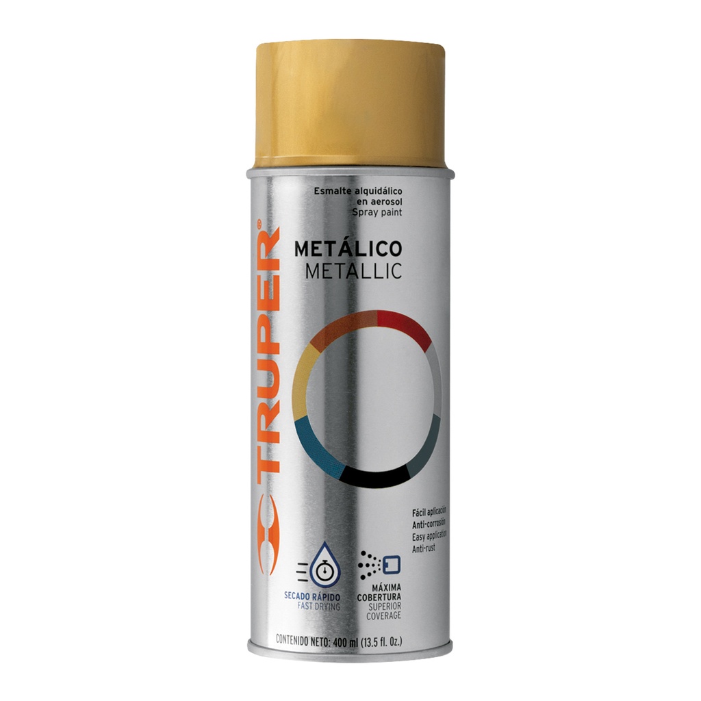 Aerosol metálico oro 400ml