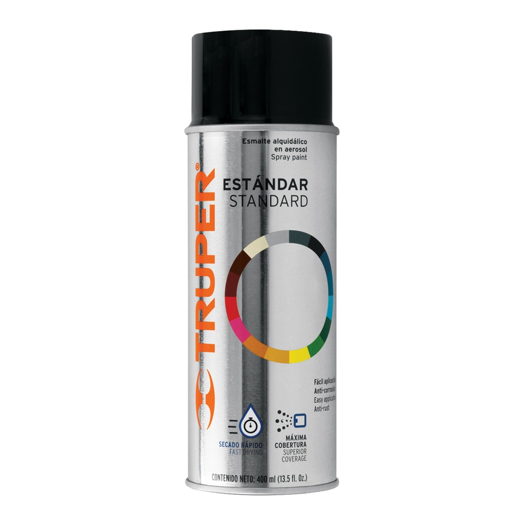 Aerosol negro mate 400ml