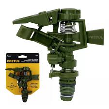 Aspersor verde, plástico, Pretul.