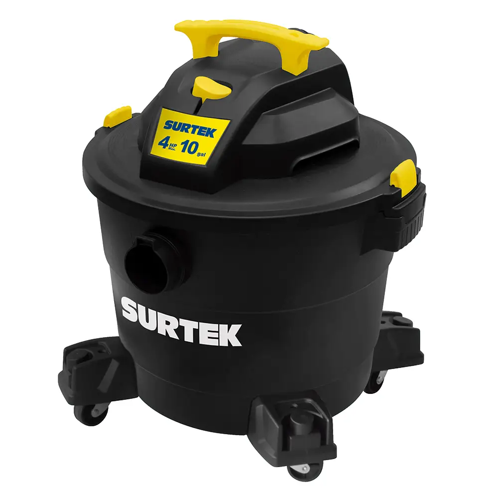 Aspiradora de plástico 10 gal 4HP