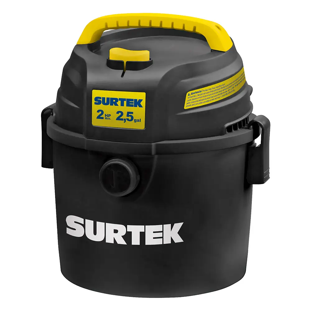 Aspiradora de plástico 2.5 gal 2HP