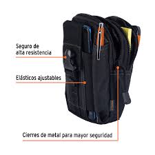 Bolso t·ctico para cinturÛn, negro         67021  TRUPER