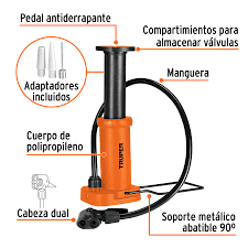 Bomba de pedal 60 PSI                               101667  TRUPER