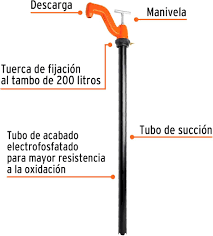 Bomba extractora, con manija tipo 'T'     16853  TRUPER 