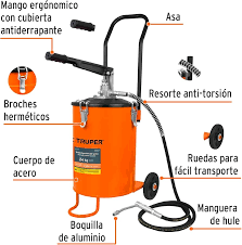 Bomba inyectora de grasa, 24 kg           16850  TRUPER 