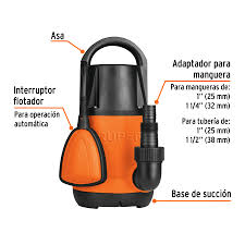 Bomba sumergible pl·stica para agua limpia 1 HP