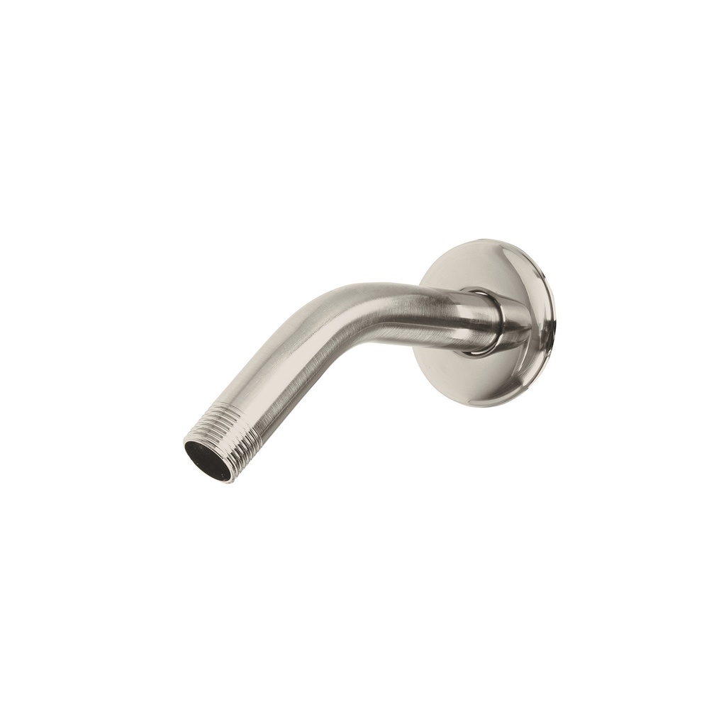 Brazo corto con chapetÛn para regadera, satÌn