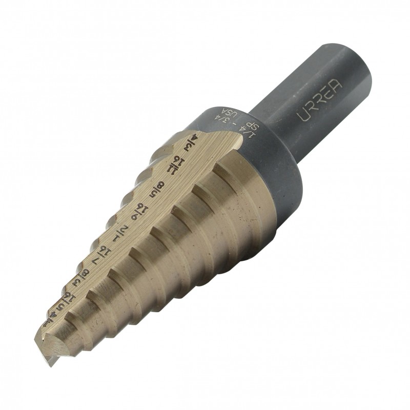 Broca escalonada #4 1/4"-3/4"