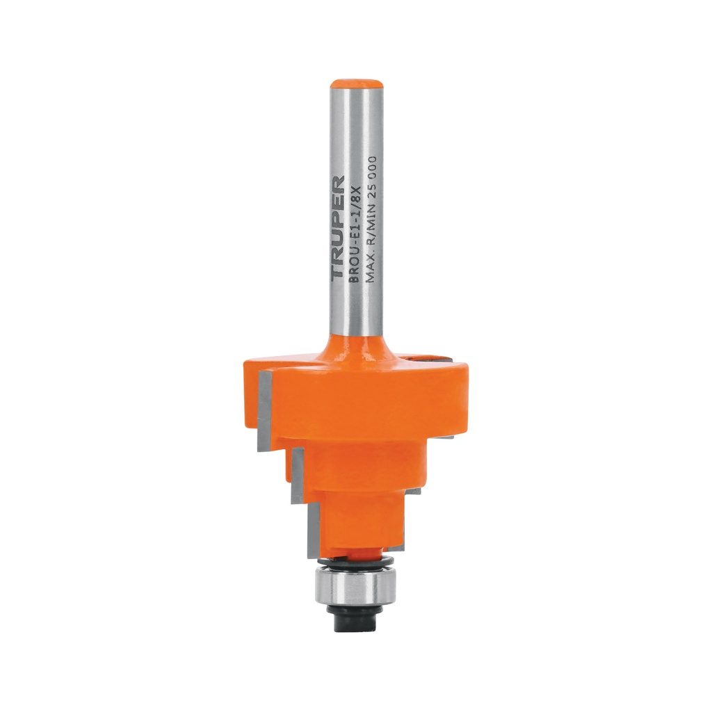 Broca para router, escalonada, 1-1/8', con balero