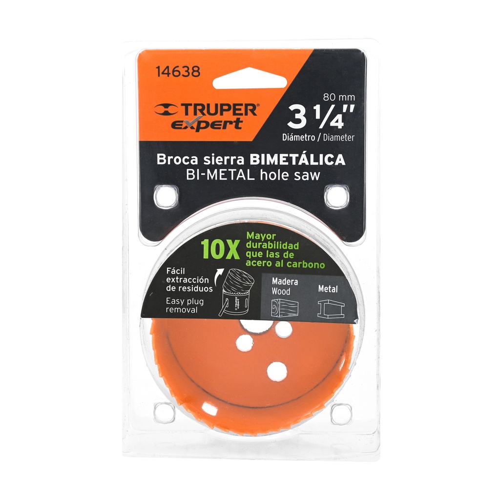 Brocasierra bimet·lica 3-1/4'