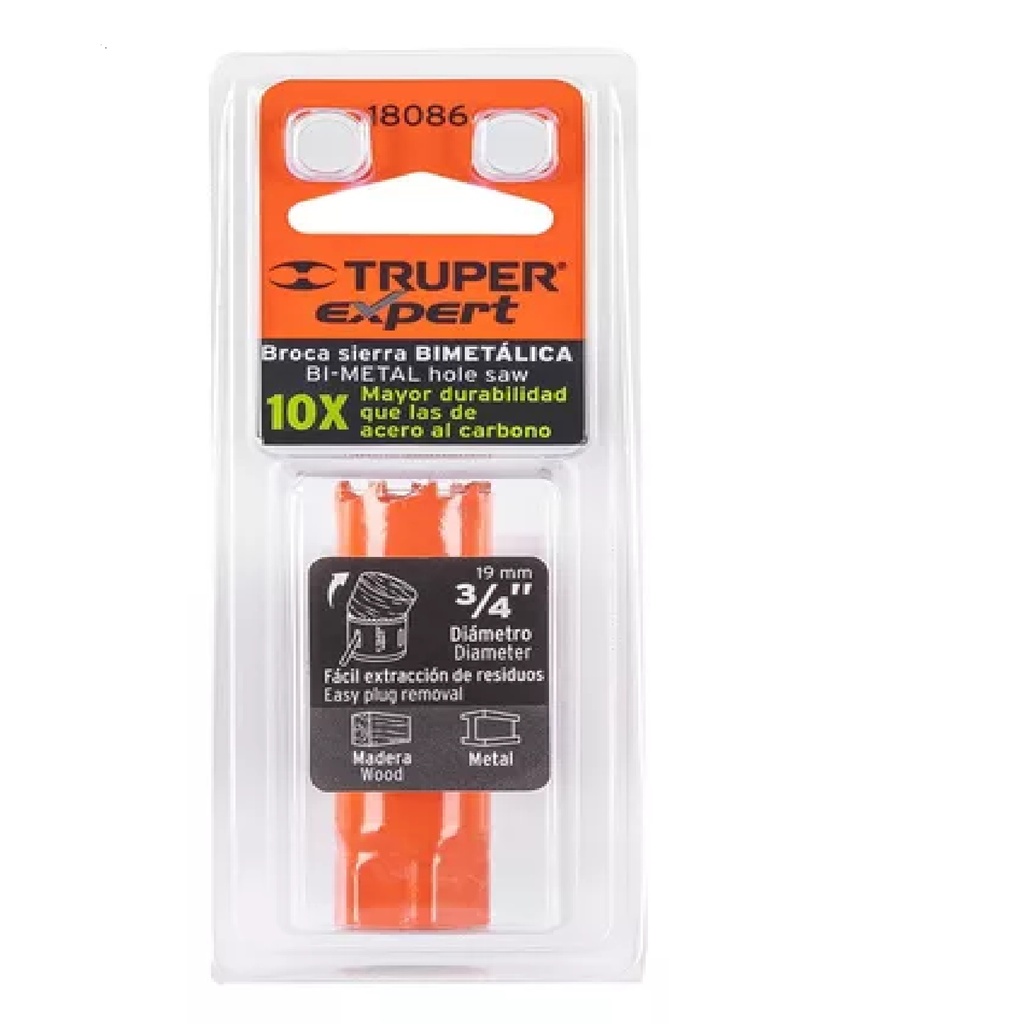 Brocasierra bimet·lica 3/4'