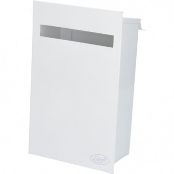 Buzón blanco 21.5 x 35 x 10.5cm                 10BZ  LOCK 