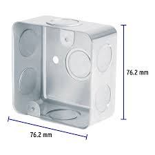 Caja cuadrada reforzada 3'x3', Volteck  49071  VOLTEK 