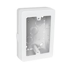 Caja de contactos para canaleta 3' x 5', blanca, Volteck
