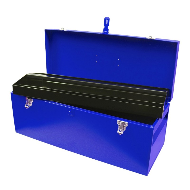 Caja metálica Azul 62.5x24.5x24.5cm