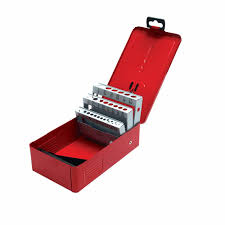 Caja metálica para 29 brocas  URREA 4079 