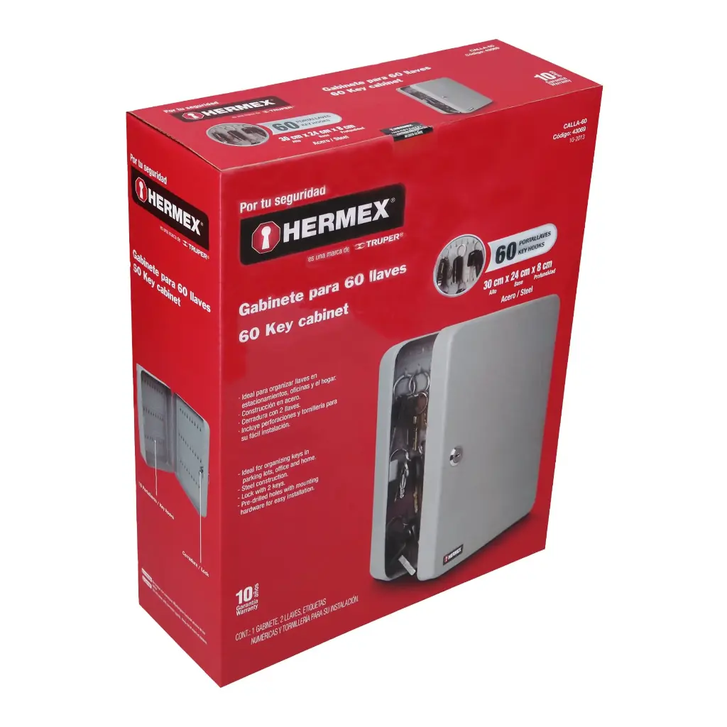 Caja para 60 llaves