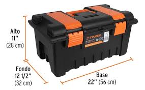 Caja para herramienta de 22' sin compartimentos
