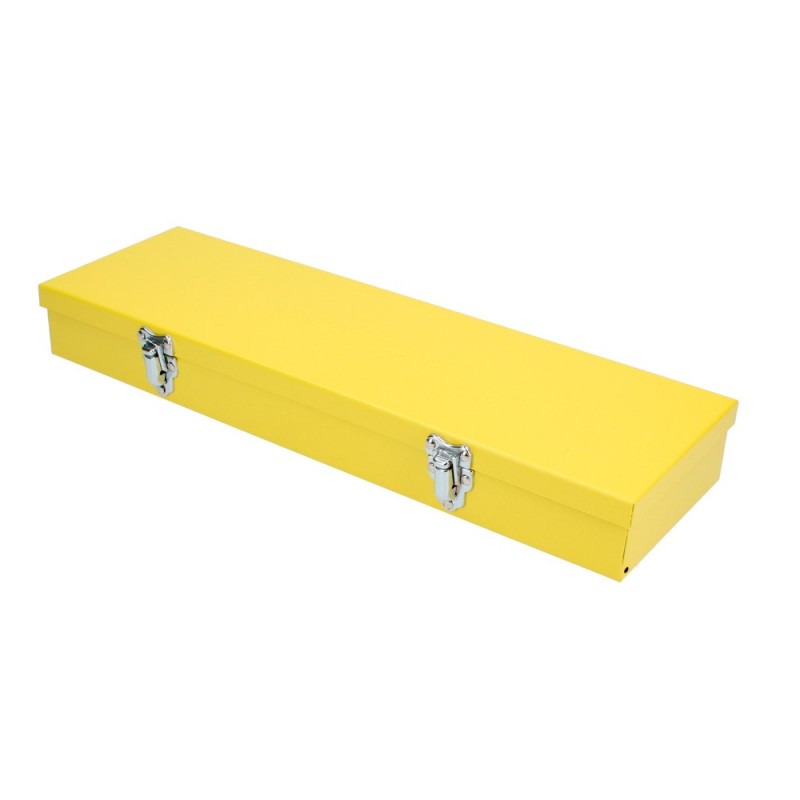 Caja portaherramientas metálica para juegos 43x13x5 cm